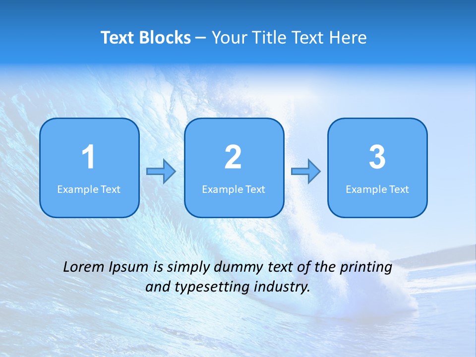 Surf Spray Splash PowerPoint Template