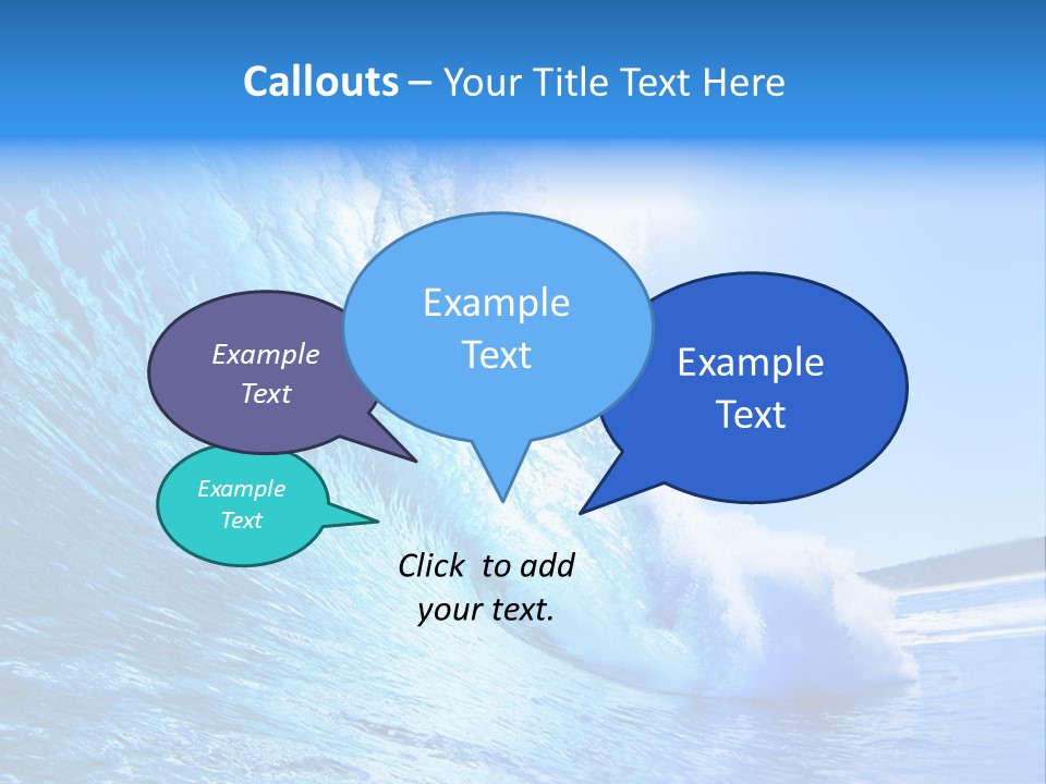 Surf Spray Splash PowerPoint Template