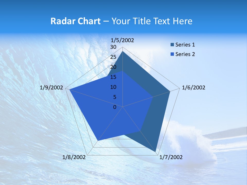 Surf Spray Splash PowerPoint Template