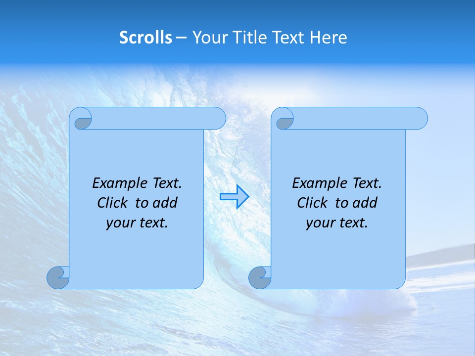 Surf Spray Splash PowerPoint Template
