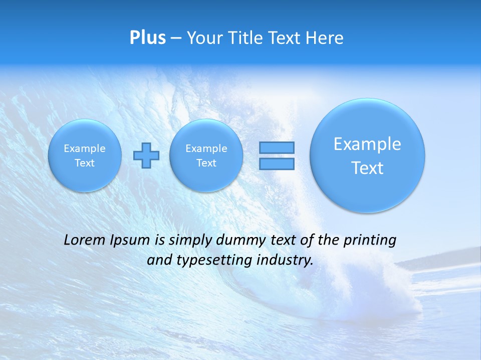 Surf Spray Splash PowerPoint Template
