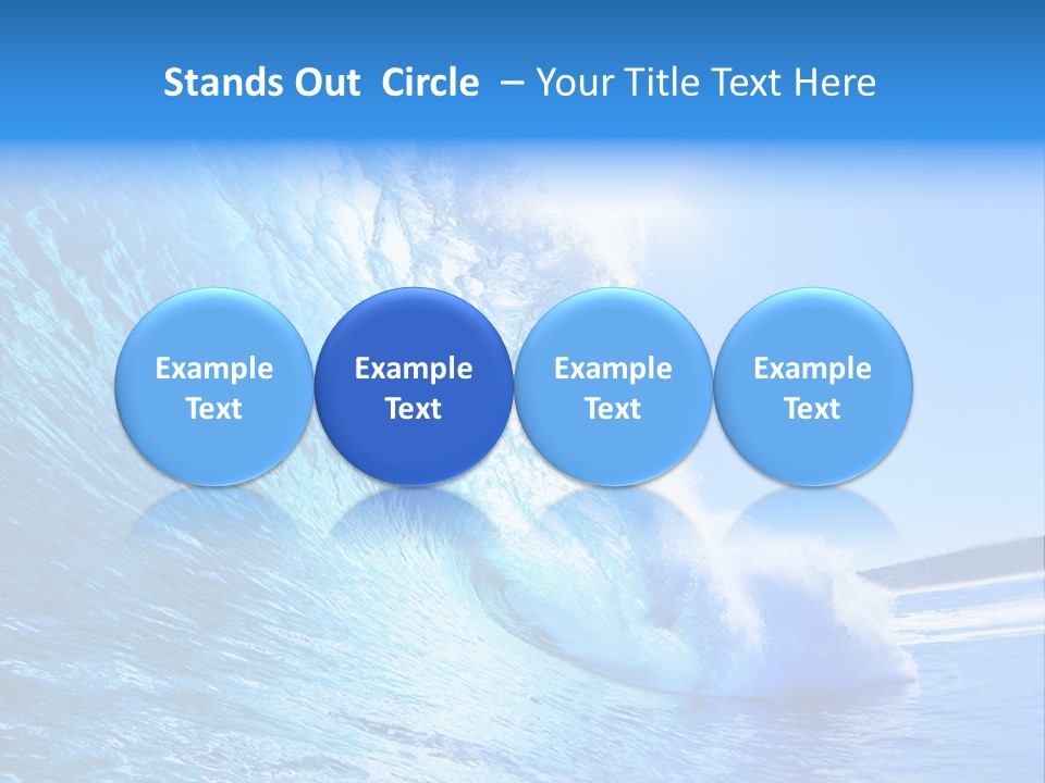 Surf Spray Splash PowerPoint Template