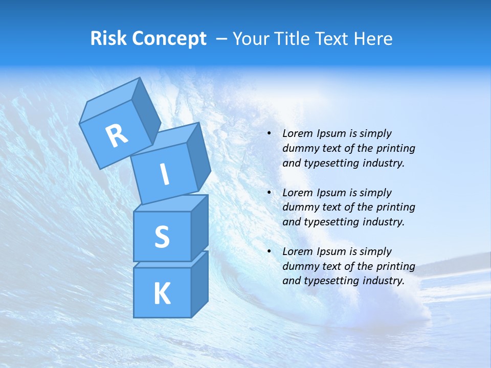 Surf Spray Splash PowerPoint Template