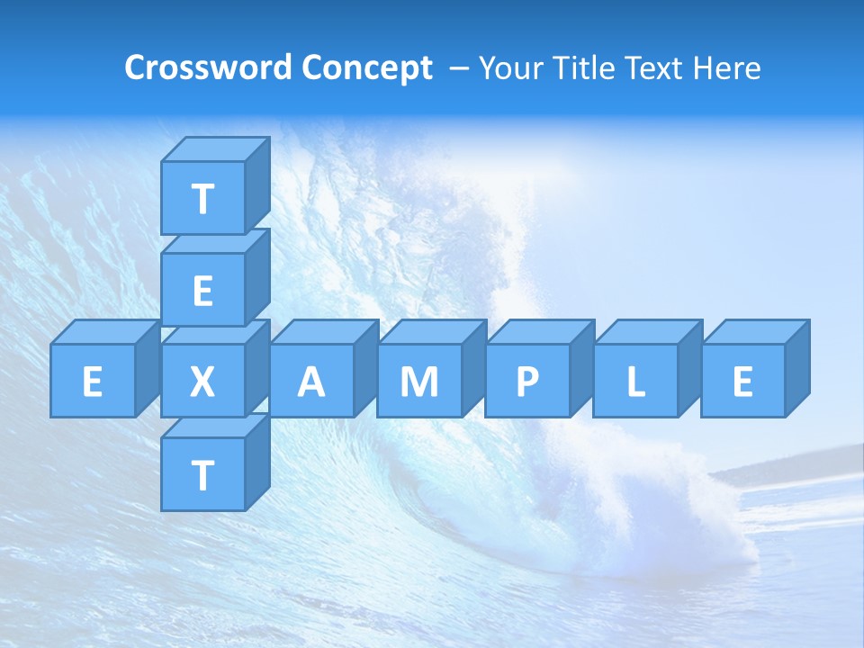 Surf Spray Splash PowerPoint Template