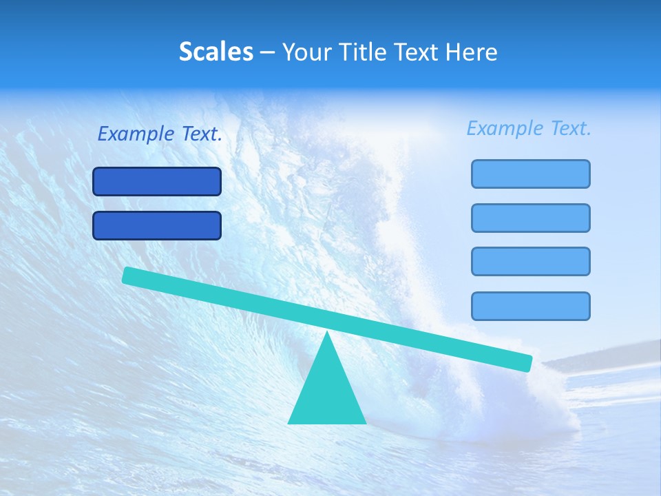 Surf Spray Splash PowerPoint Template
