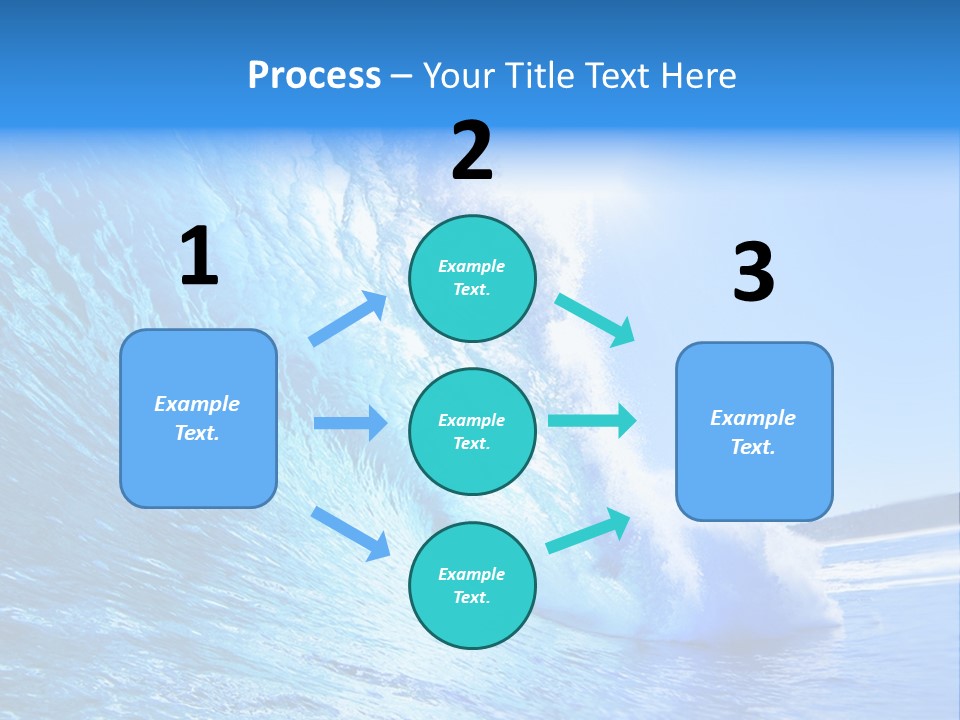 Surf Spray Splash PowerPoint Template