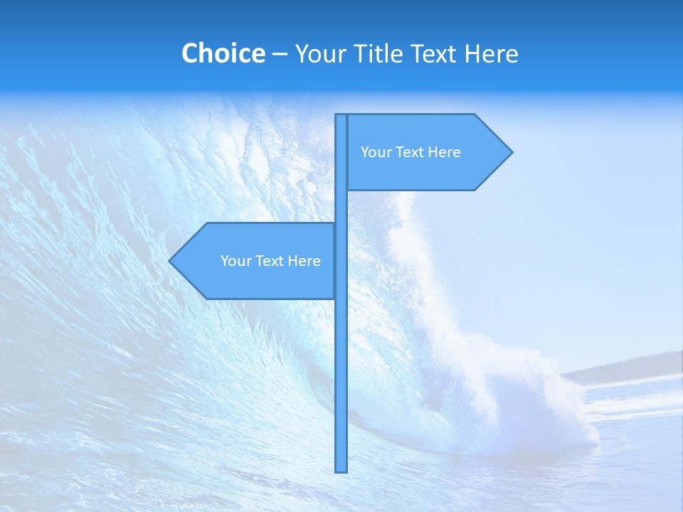 Surf Spray Splash PowerPoint Template