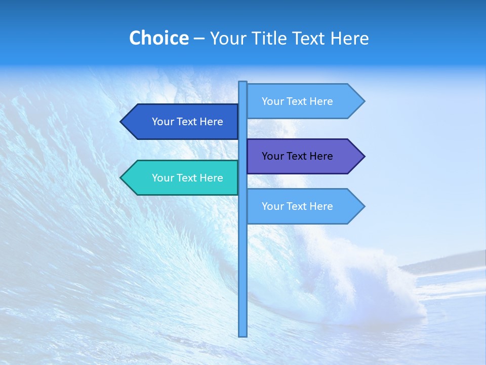 Surf Spray Splash PowerPoint Template