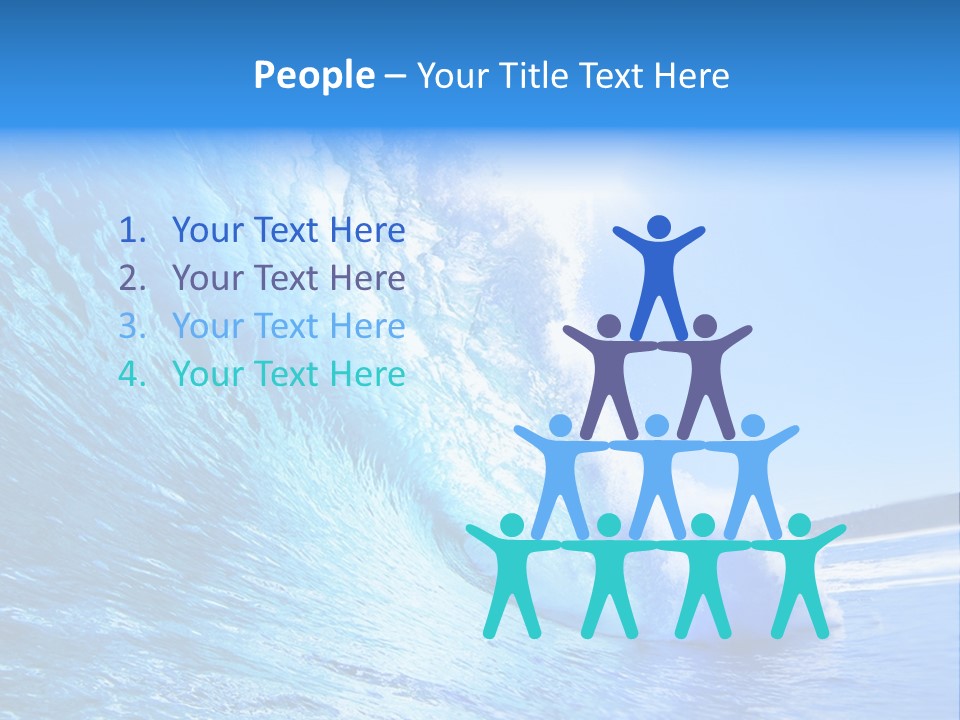 Surf Spray Splash PowerPoint Template