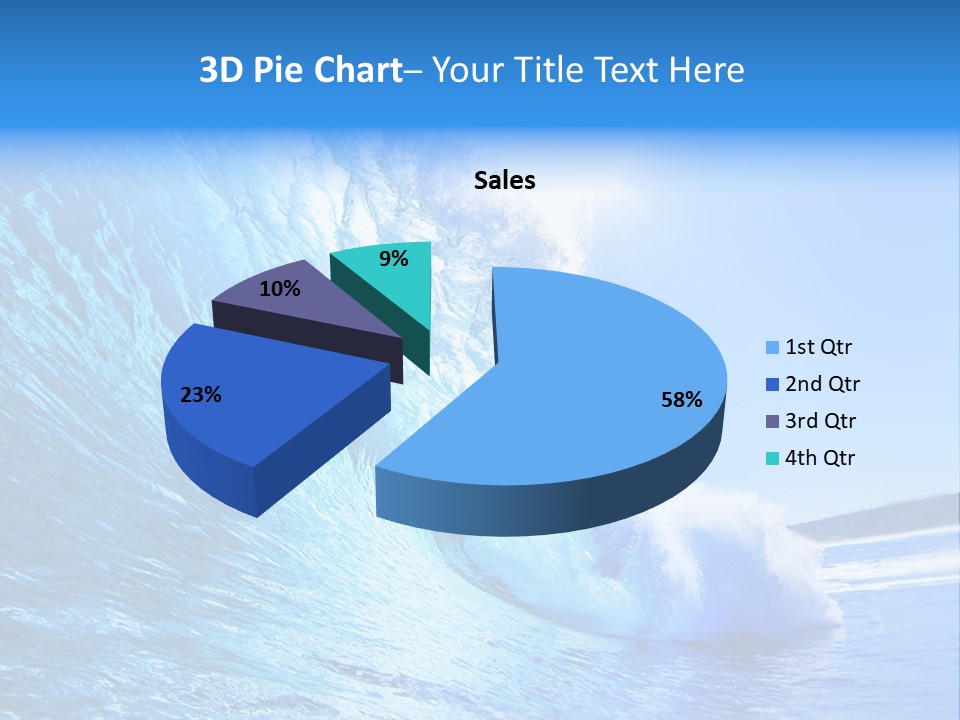 Surf Spray Splash PowerPoint Template