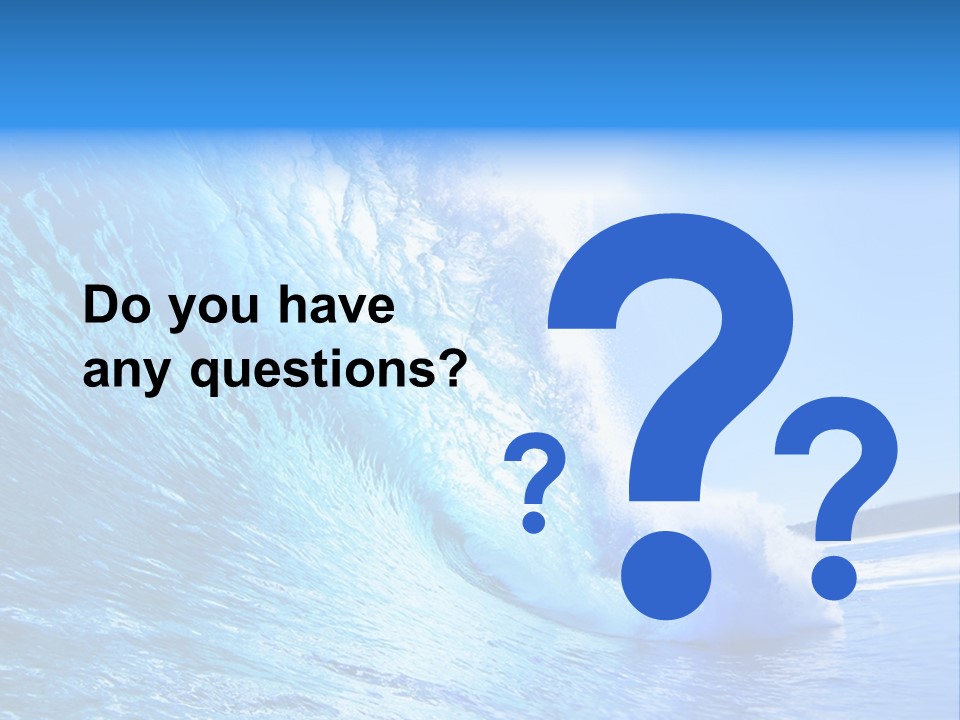 Surf Spray Splash PowerPoint Template