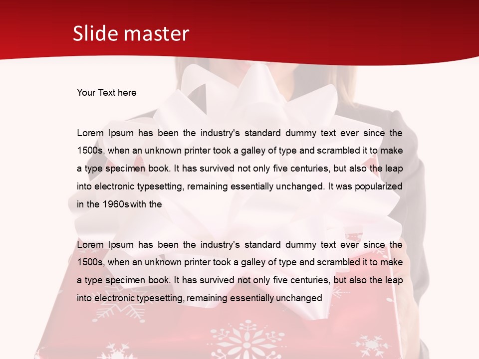 Give Finger Celebration PowerPoint Template