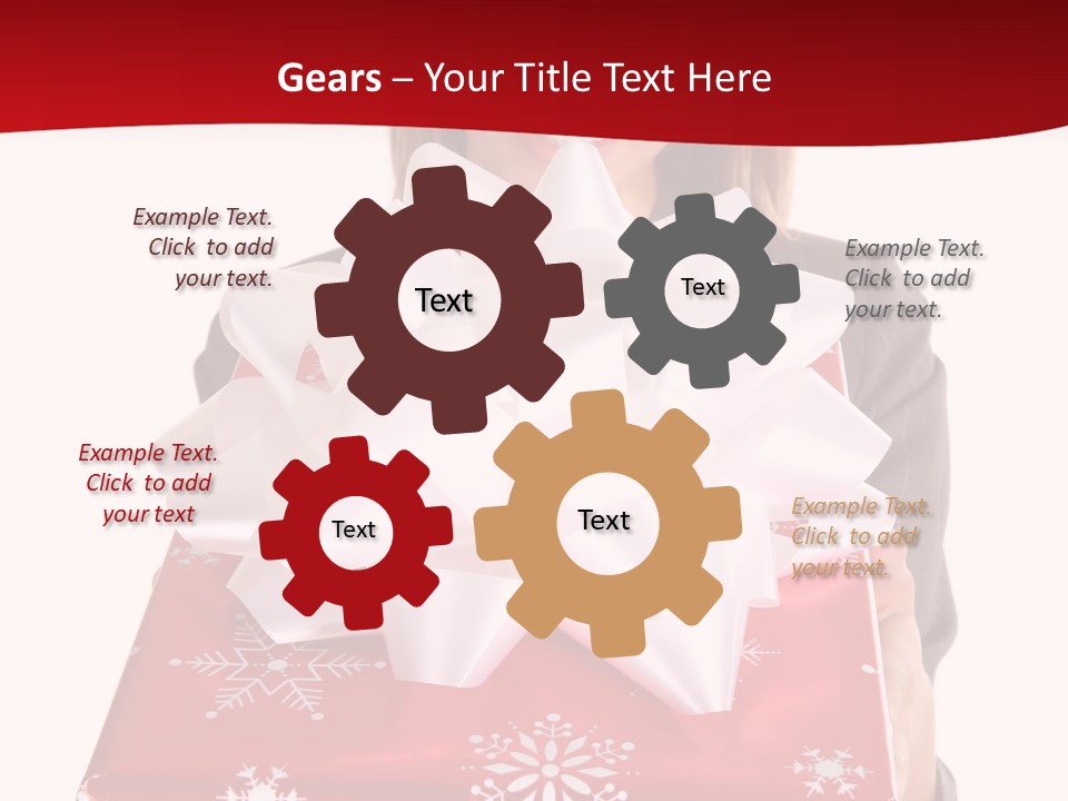 Give Finger Celebration PowerPoint Template