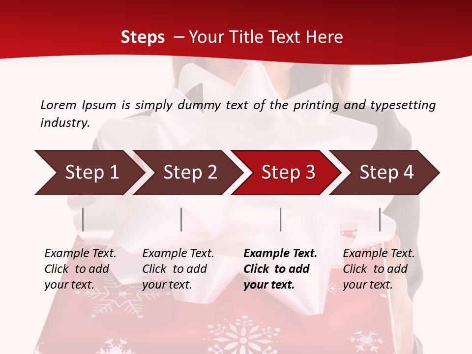 Give Finger Celebration PowerPoint Template