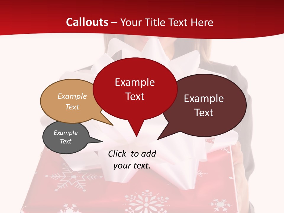 Give Finger Celebration PowerPoint Template