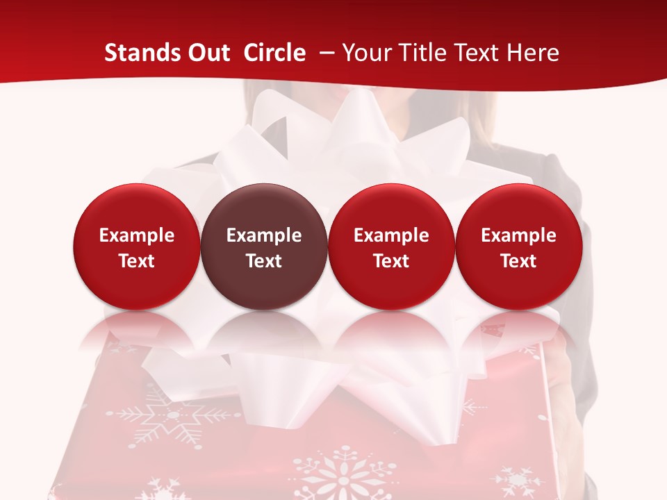 Give Finger Celebration PowerPoint Template