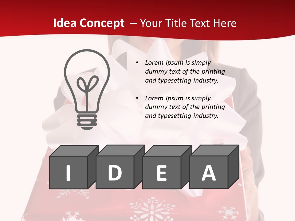 Give Finger Celebration PowerPoint Template