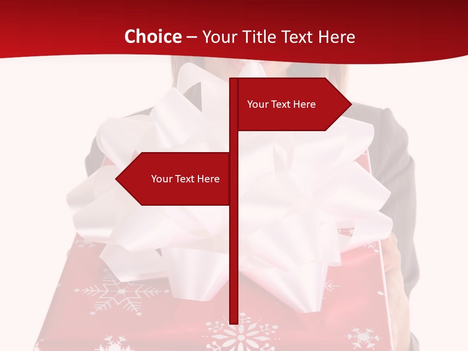 Give Finger Celebration PowerPoint Template