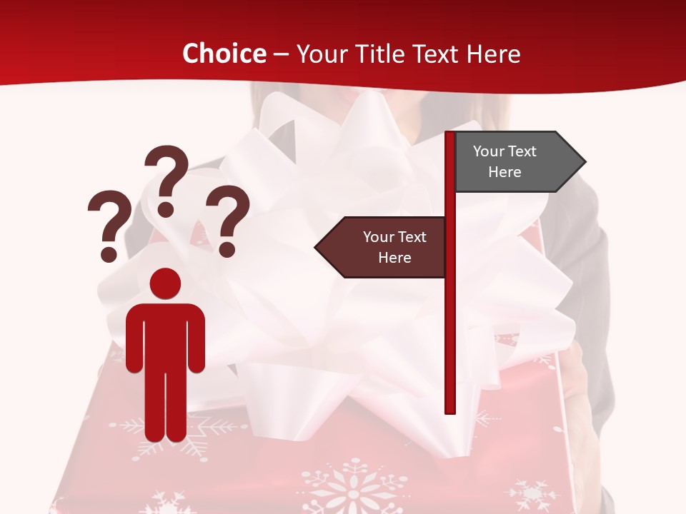Give Finger Celebration PowerPoint Template