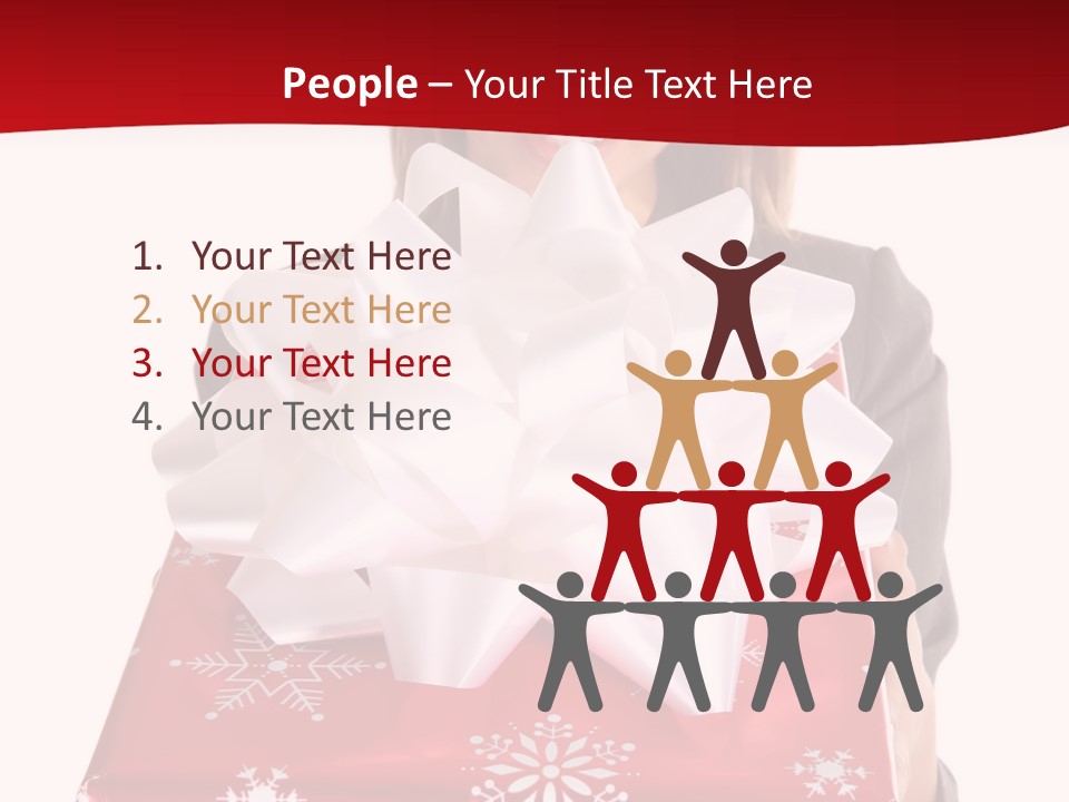 Give Finger Celebration PowerPoint Template