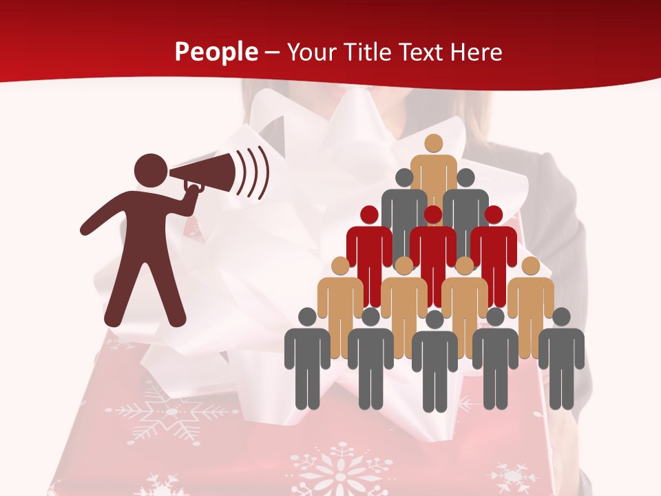 Give Finger Celebration PowerPoint Template