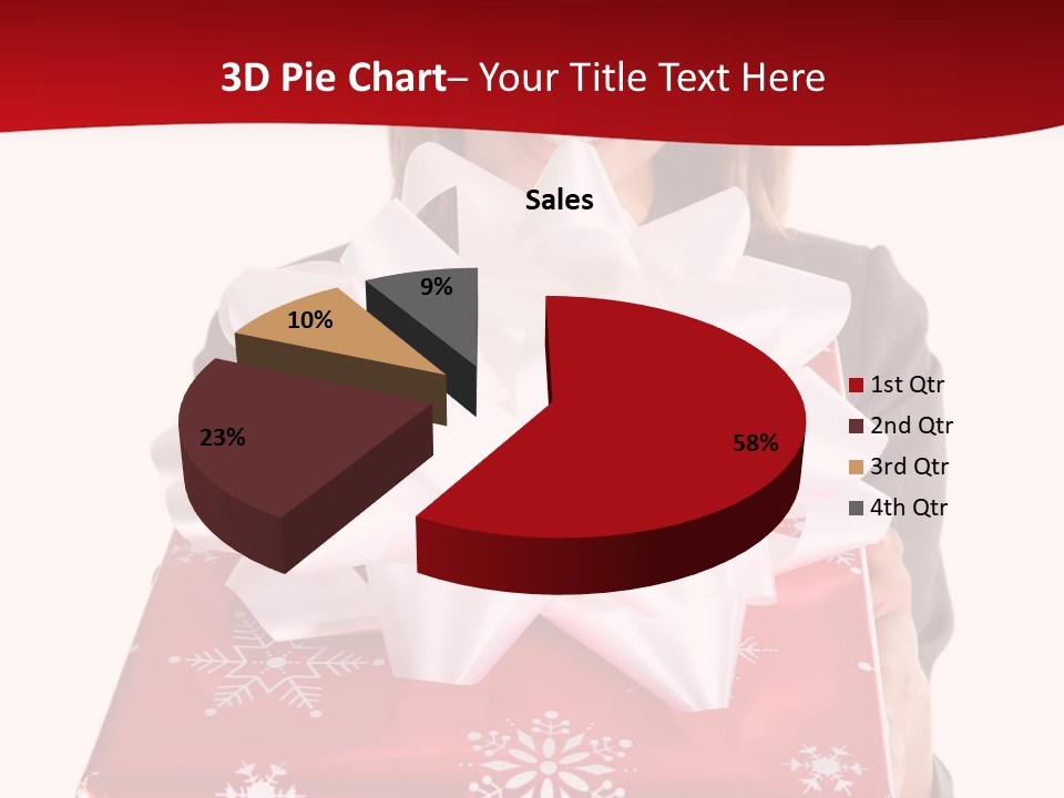 Give Finger Celebration PowerPoint Template
