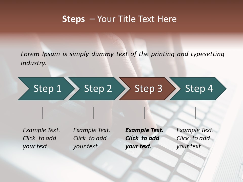Technology Wireless Male PowerPoint Template