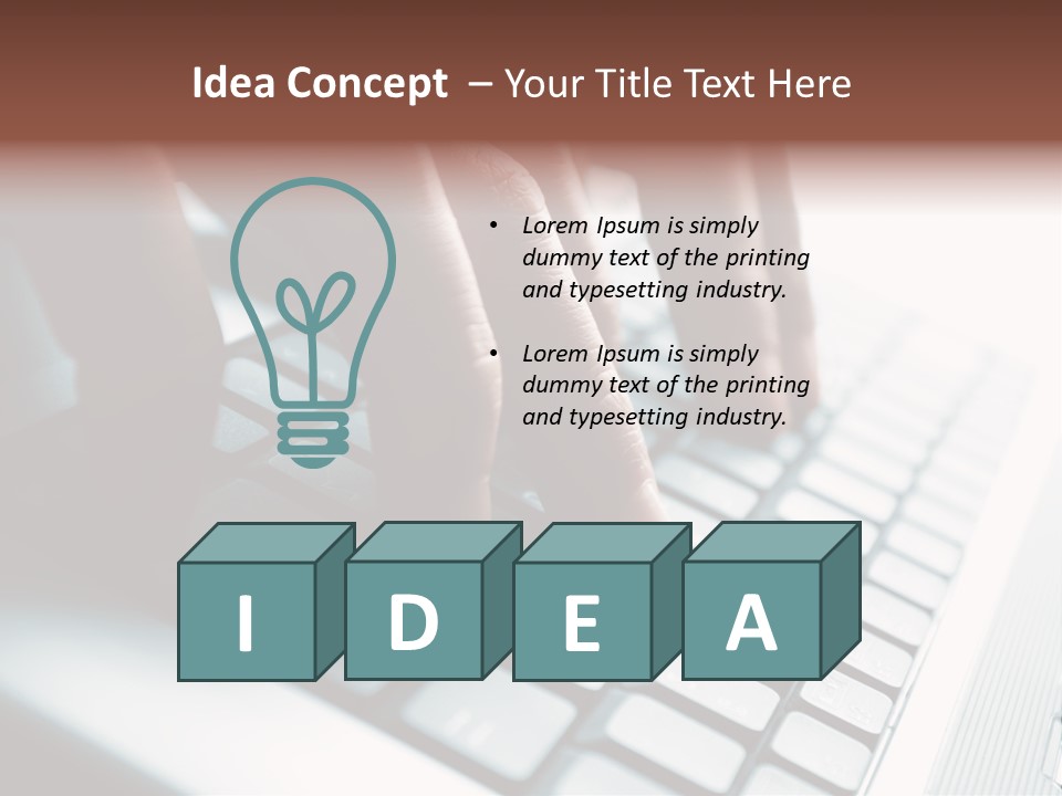 Technology Wireless Male PowerPoint Template