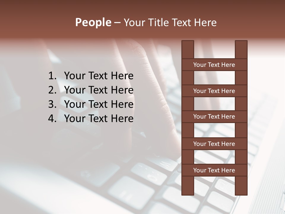 Technology Wireless Male PowerPoint Template