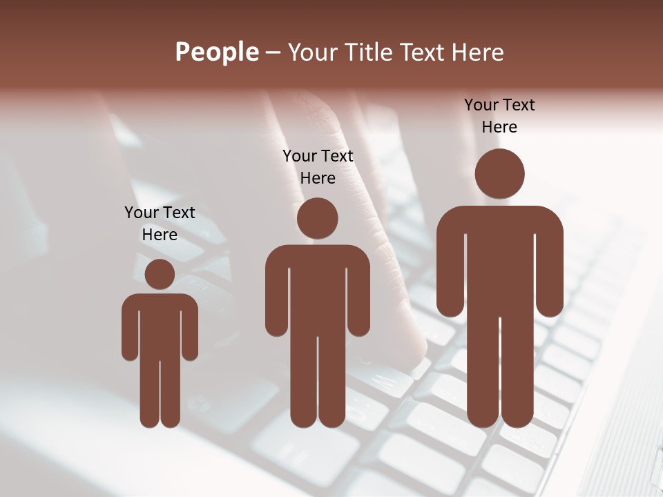 Technology Wireless Male PowerPoint Template