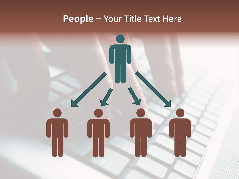 Technology Wireless Male PowerPoint Template