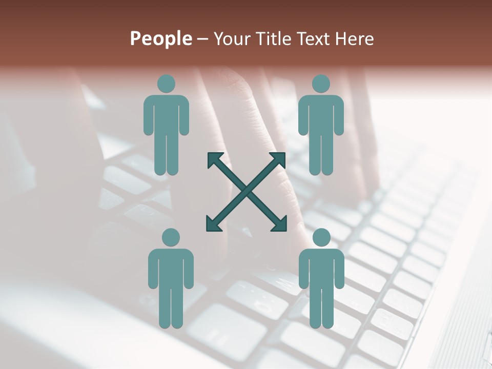 Technology Wireless Male PowerPoint Template