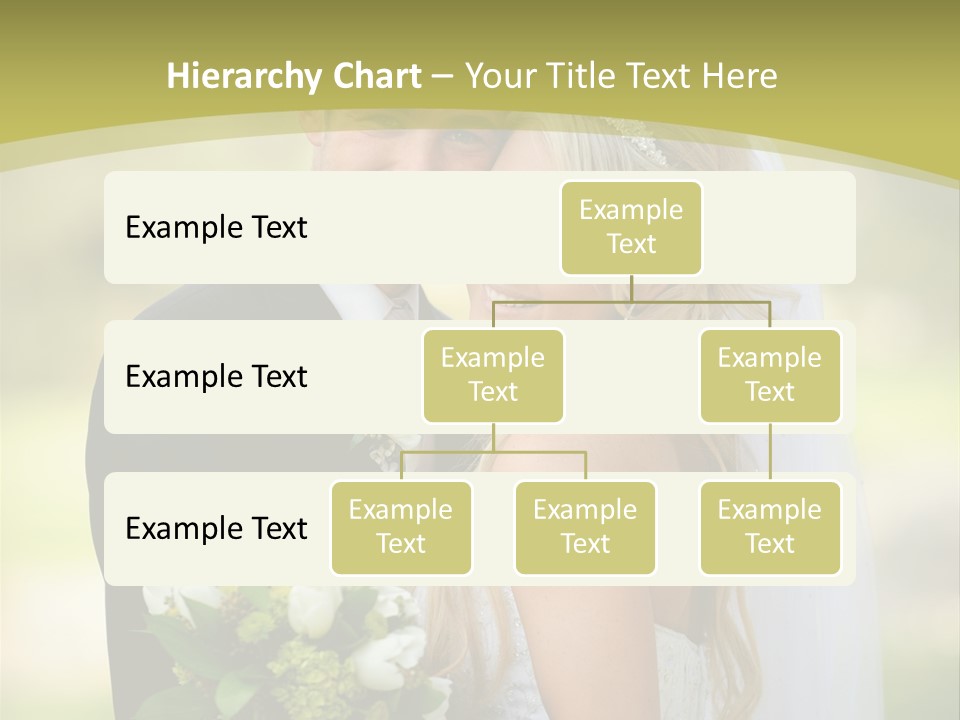 Bouquet Happiness Two PowerPoint Template