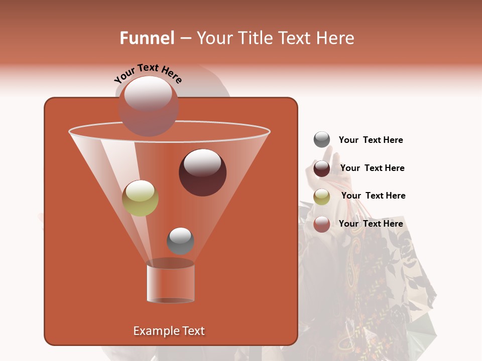 Smile Woman White PowerPoint Template