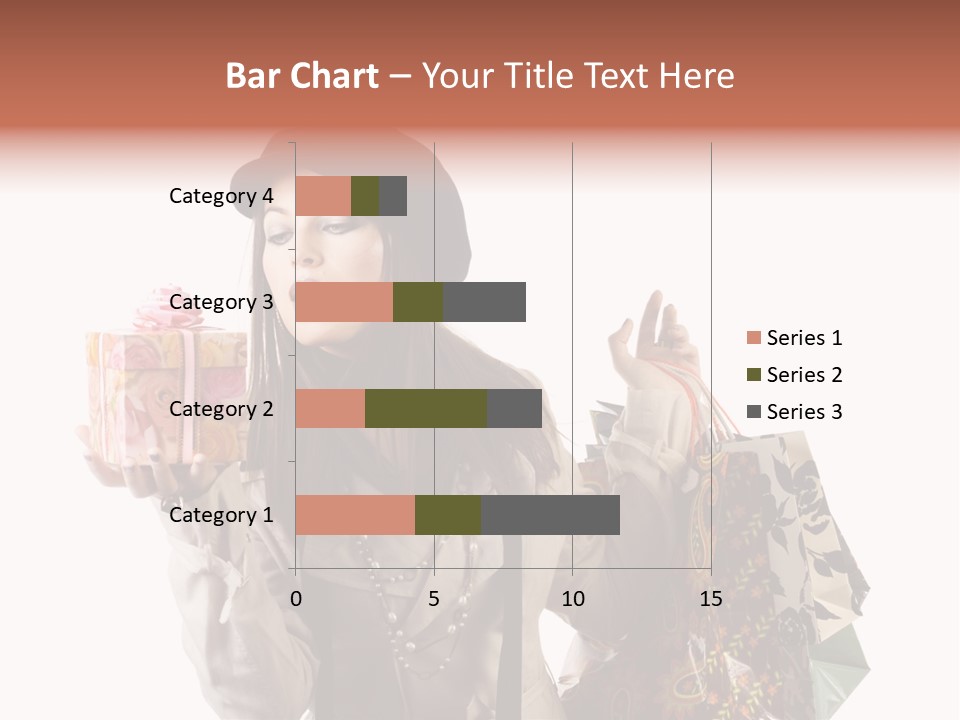 Smile Woman White PowerPoint Template