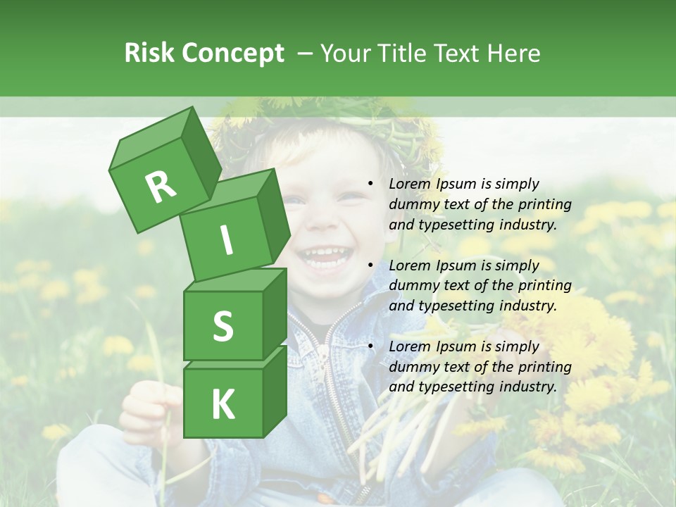 Caucasian Bonding Outdoors PowerPoint Template