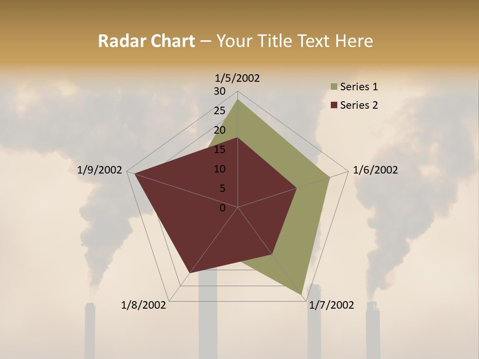 Pollution Acid Industry PowerPoint Template