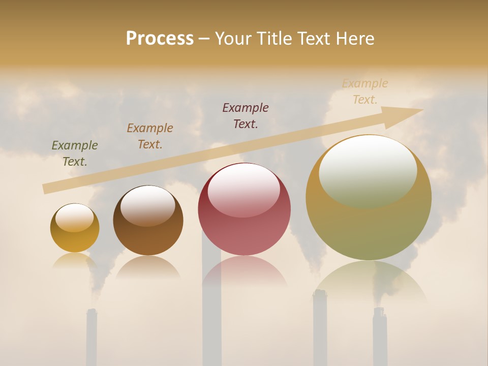 Pollution Acid Industry PowerPoint Template