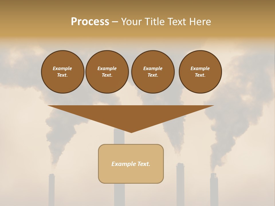 Pollution Acid Industry PowerPoint Template