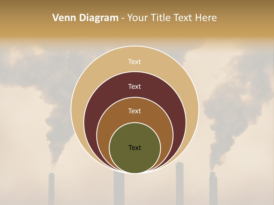 Pollution Acid Industry PowerPoint Template