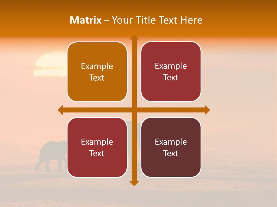 Journey Morning Rendered PowerPoint Template