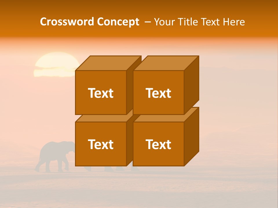 Journey Morning Rendered PowerPoint Template