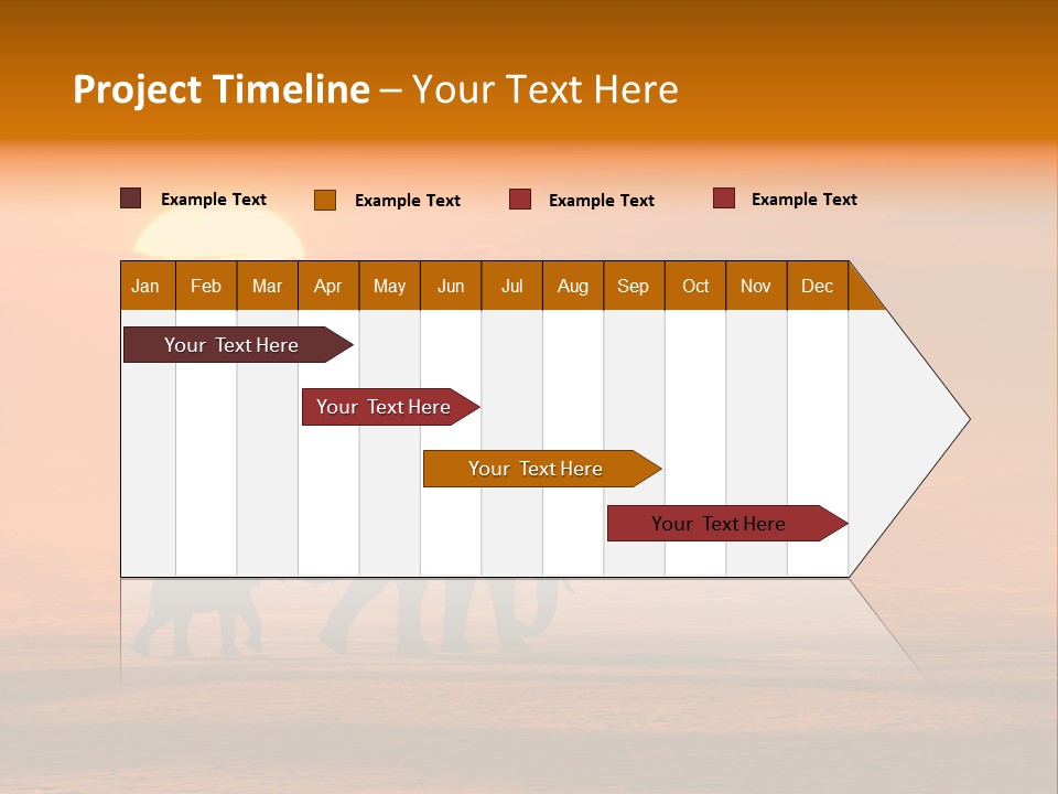 Journey Morning Rendered PowerPoint Template