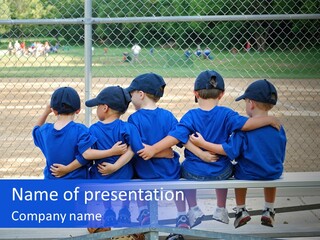 Fun Field Kid PowerPoint Template