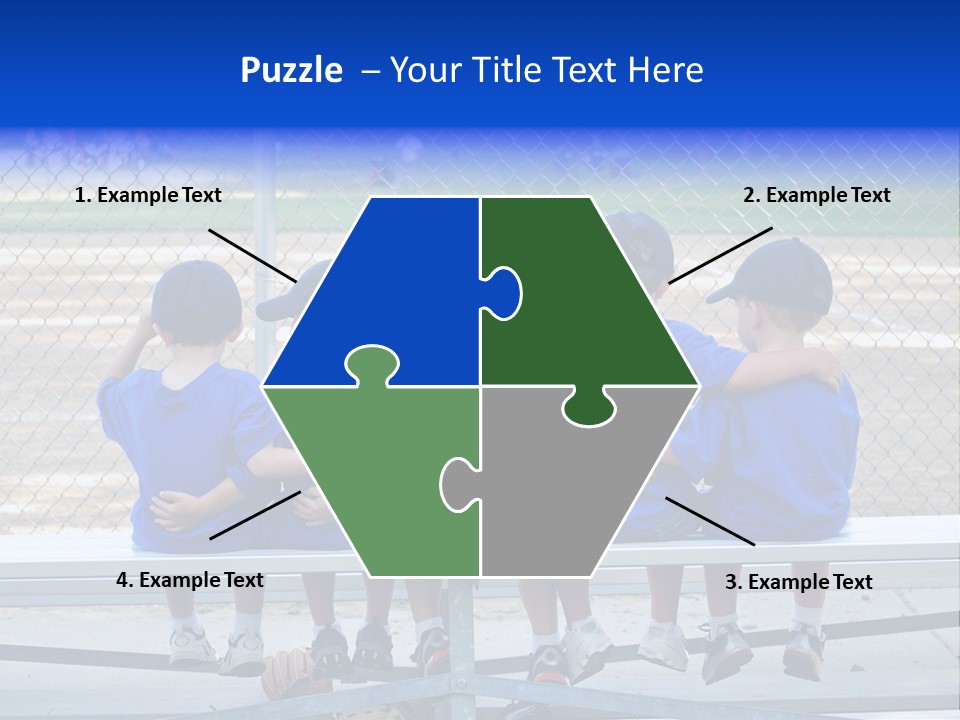 Fun Field Kid PowerPoint Template