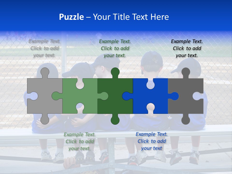 Fun Field Kid PowerPoint Template