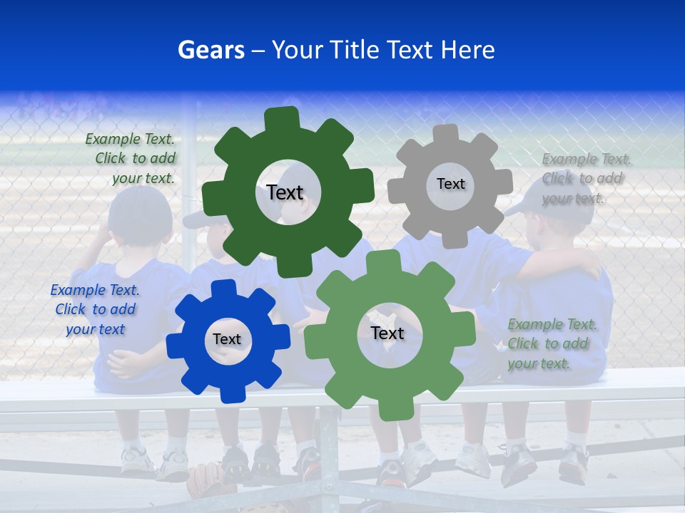 Fun Field Kid PowerPoint Template