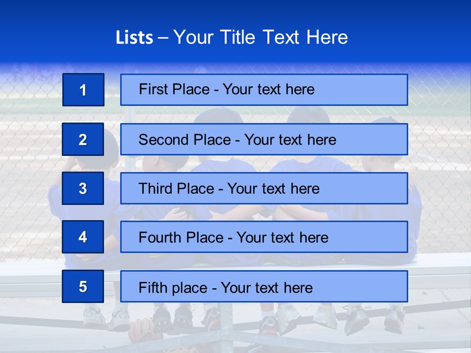 Fun Field Kid PowerPoint Template