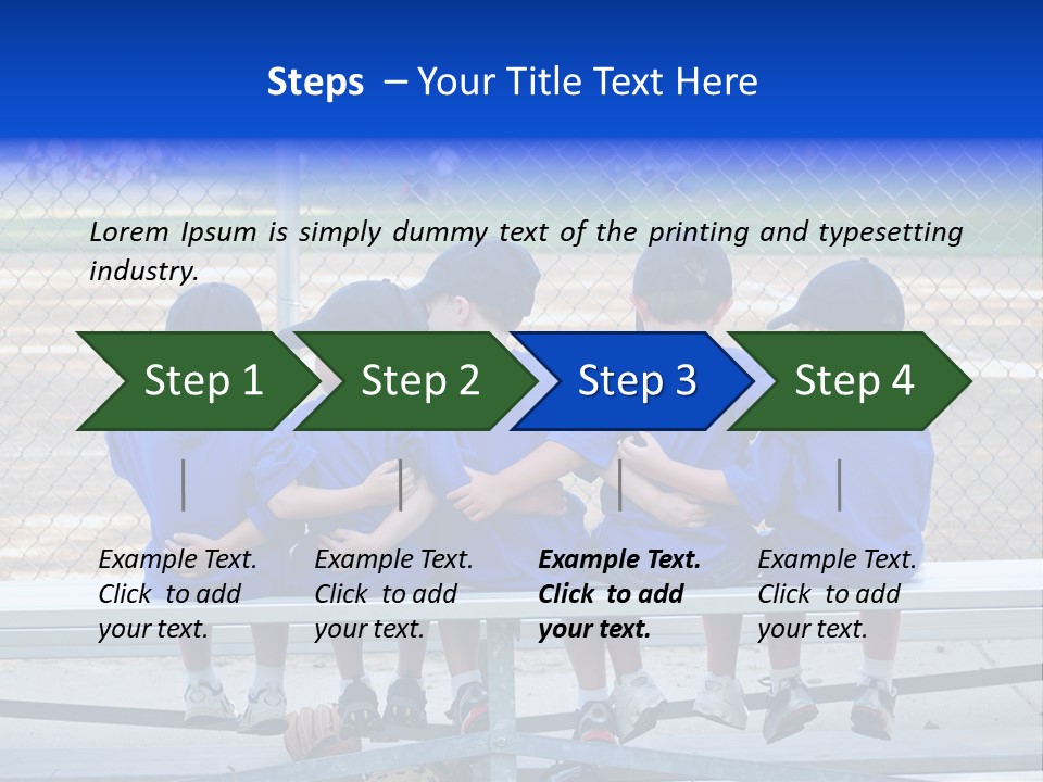Fun Field Kid PowerPoint Template