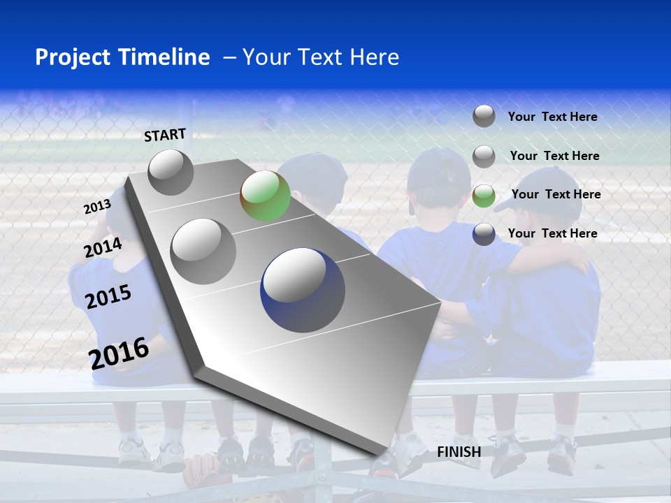 Fun Field Kid PowerPoint Template